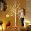 6FT Pre Lit Artificial Twig Tree 6