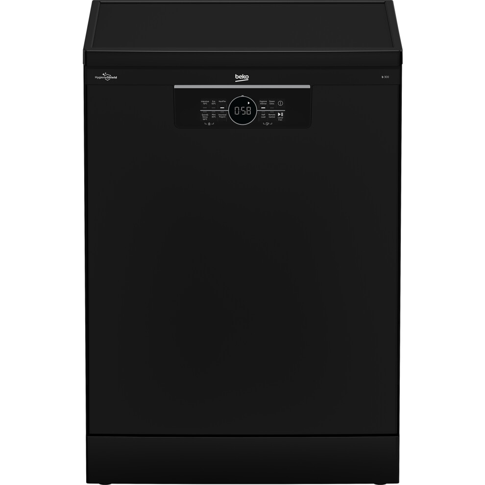 Beko Hygieneintense Bdfn26540b Full-Size Dishwasher - Black, Black - Image 3
