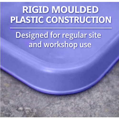 Medium Purple Plastic Cement Mixing Tray 1