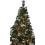 9 Piece Luxury 6cm Christmas Baubles Red Green 3