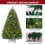 5FT Pre Lit Artificial Christmas Tree 4