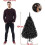 4FT Bushy Artificial Christmas Tree Black 2