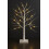 2 Pack 2FT Pre Lit Birch Twig Trees 2
