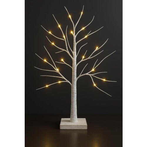2 Pack 2FT Pre Lit Birch Twig Trees 1