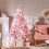 6FT Bushy Artificial Christmas Tree Pink 4
