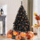 4FT Bushy Artificial Christmas Tree Black 4