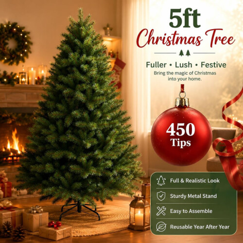 5FT Realistic Artificial Christmas Tree