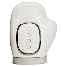 Electric Hand Massager with Heat & Compression, Rechargeable Finger, Wrist & Palm Massage Glove, 5 Intensity Levels, Portable Relaxation Device