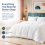 Super-King 4.5 Tog Duvet + 2 Pillows - Poly Cotton 2