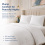 Super-King 4.5 Tog Duvet + 2 Pillows - Poly Cotton 4