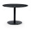 Luca 80cm Round Dining Table Black 2