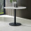 Luca 80cm Round Dining Table Black 6