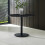 Luca 80cm Round Dining Table Black 8