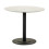 Luca 100cm Round Dining Table White 1