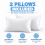 SuperKing 4.5 Tog Duvet + 2 Pillows Polypropylene 9