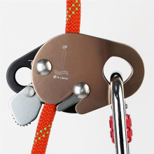 Outdoor Mountaineering Rock Climbing Rope Grab Protective Equipment Downhill Slow Down Descender Travel Rescue Tool 22kN