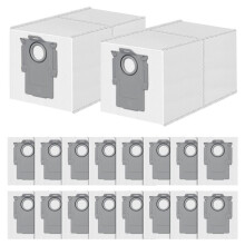 18 Pack Dust Bag for Qrevo S Pro/QV 35A/ 2/3 Pro/Saros 10R/20 Robot Vacuum Cleaner Accessories