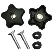 Handle Knob and Screw Bolt Washer Kits 92-2260 (2Packs) Fits for Toro Lawn Mowers Snow Blowers