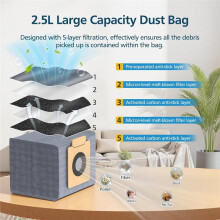 14pcs X10 Pro Omni Replacement Parts for X10 Pro Omni Robot Vacuum Main Side Brush Filter Mop Dust Bag