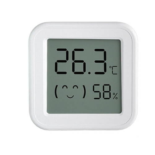 Sensor de Temperatura e Umidade Zigbee Inteligente,  Termômetro e Higrômetro Digital para Ambientes Internos, Ideal para Casas Inteligentes.