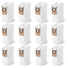 12 Stuks Vervangende Stofzakken voor  S1 Pro Omni en S1 Robotstofzuigers