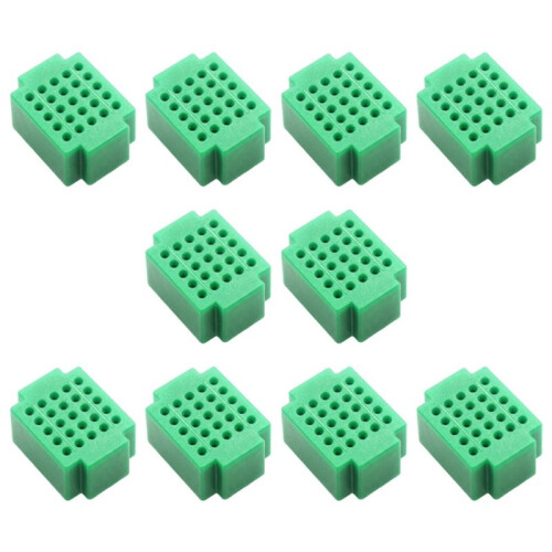 ZY25  Bread Board 25 Points Solderless PCB Board for  Raspberry Pi Prototyping Circuit Testing D