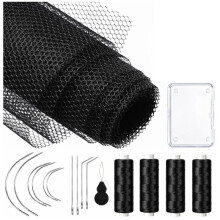 10 Stuks Haarnetjes voor Innaaien, 18 X 12 Inch, Zacht, Rekbaar, Ademend, Flexibel Haarnetje