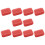 ZY55  Breadboard 55 Points Solderless PCB Board for  Raspberry Pi Prototyping Circuit Testing Red 1