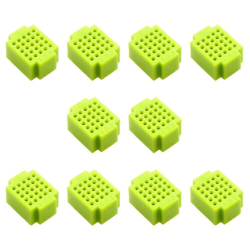ZY25  Bread Board 25 Points Solderless PCB Board for  Raspberry Pi Prototyping Circuit Testing B