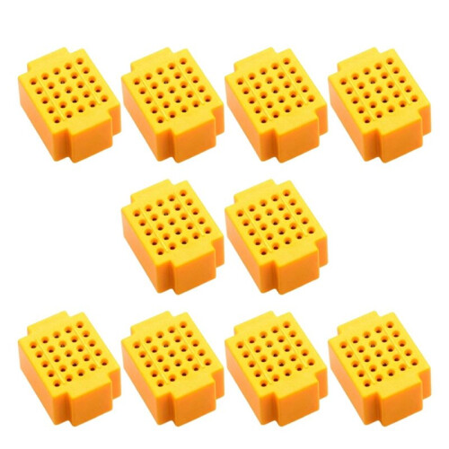 ZY25  Bread Board 25 Points Solderless PCB Board for  Raspberry Pi Prototyping Circuit Testing A 1