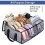 4 Pack Wide Hat Storage Bag Wide Hat Organizer, Large Capbox for Baseball Caps, Non-Woven, with Handle 5