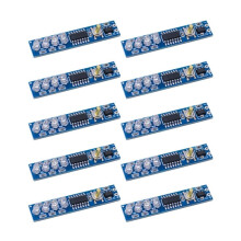 10pcs Single 3.7V 18650 Lithium Battery Charge Indicator Module LED Display Board for Li-Ion Cell Pack Monitoring 2S