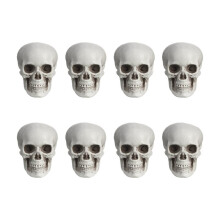 Décorations D'Halloween Effrayantes: Squelettes Réalistes (Lot de 8) pour Maison Hantée, Fête, Bricolage et Décoration de Table