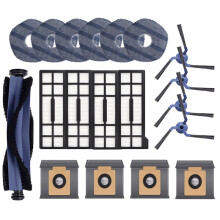 Replacement Parts Kit for X10 Pro Omni Robot Vacuum - 19PCS Essential Accessories