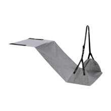 Airplane Foot Hammock - Portable Height Adjustable Foot Rest for Travel & Comfort