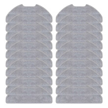 Lot de 20 Lingettes Lavables pour Balai pour D20 Air / F21 / F21 / F20 / F20 - Pièces de Rechange pour Balai