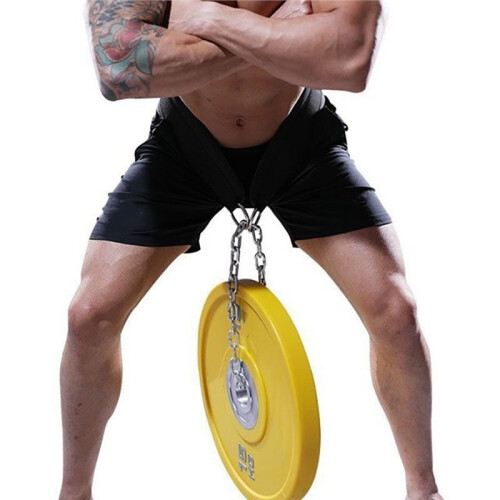 Pull- Belt Weighted Dip Belt with Chain for Enhanced Weightlifting and Muscle Building 1