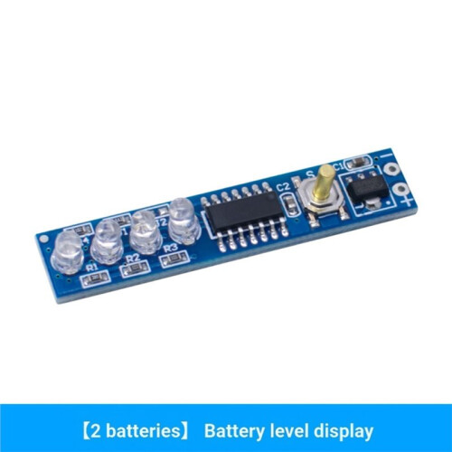 10 Modules Indicateurs de Charge LED pour Batterie Lithium 18650 3,7 V (2S) 1