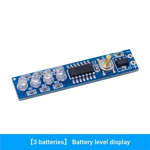 10 Modules Indicateurs de Charge LED pour Batterie Lithium 18650 3,7 V (3S) 1
