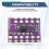 5Pcs LSM6DSV + QMC6309 Nine-Axis Sensor Module Gyroscope Accelerometer with QMC6309 Magnetometer for Smol Slime 5