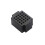 ZY25  Breadboard 25 Points Solderless PCB Board for  Raspberry Pi Prototyping Circuit Testing Black 2