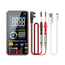 Digitales Multimeter mit Intelligentem Touchscreen, AC/-Spannungs- und Strommessung, Kondensator- und Widerstandsmessung, NCV-Test, USB-Ladefunktion