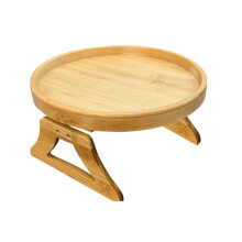 Sofa Tray Couch Desk Clip Foldable Sofa Tray Table Practical TV Snack Tray for Remote Control Coffee Snack