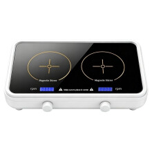 Dual Position Magnetic Stirrer 600-4000Rpm Digital Display Laboratory Mixer 1Lx2 Capacity Liquid Stirring EU Plug