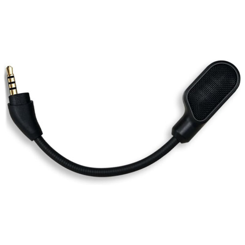Headsets Replacement Mic for HyperX Cloud 3, Detachable Boom Microphone with Mute Indicator and 3.5mm 4-Pole Jack