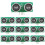 10PCS RCWL-1601 Ultrasonic Distance Sensor Module Ranging Detector 3V-5.5V Compatible with HC-SR04 1