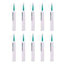 10PCS 2.5MM Fiber Optic Cleaning Pen SC/FC/ST One Click Optic Fiber Cleaner Pen for Connectors Adapters and Ferrules