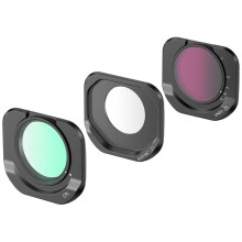 Kit de Filtros Magnéticos CPL, VND y Negro Mist para Pro, Filtros de Lente de Cámara HD Impermeables con Nanorevestimiento 7111