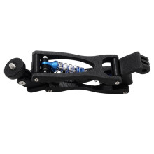 Z-Axis Arm for Action Camera Anti Vibration Mount 360-Degree Rotating Metal Bike Lock for
