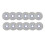 Washable Mop Cloth Replacement for  X60 PRO Robot Vacuum Cleaner Accessories Microfiber Mop Pads 12PCS 1